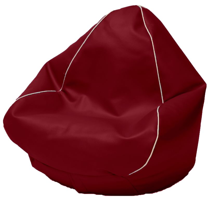 Kids Retro Vinyl Bean Bag in Assorted Colours - 1 to 4 Years old