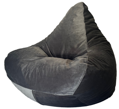 Zepel Warlock Bean Bag Charcoal Grey