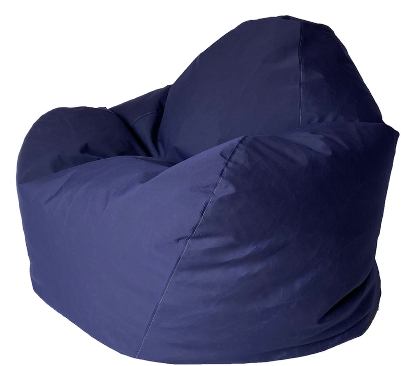 Sunbrella Outdoor Bean Bag in Navy Blue
