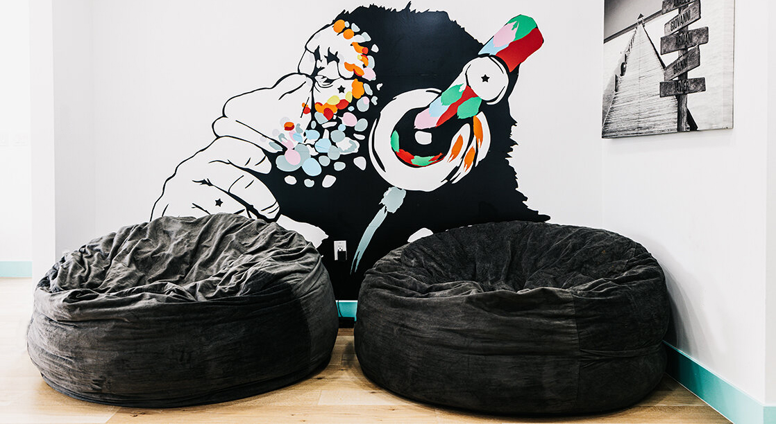Felix Rose Bean Bag