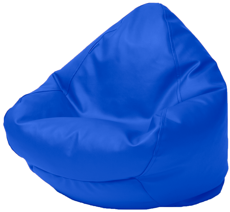 Classic Vinyl Bean Bag in Atlantic Blue