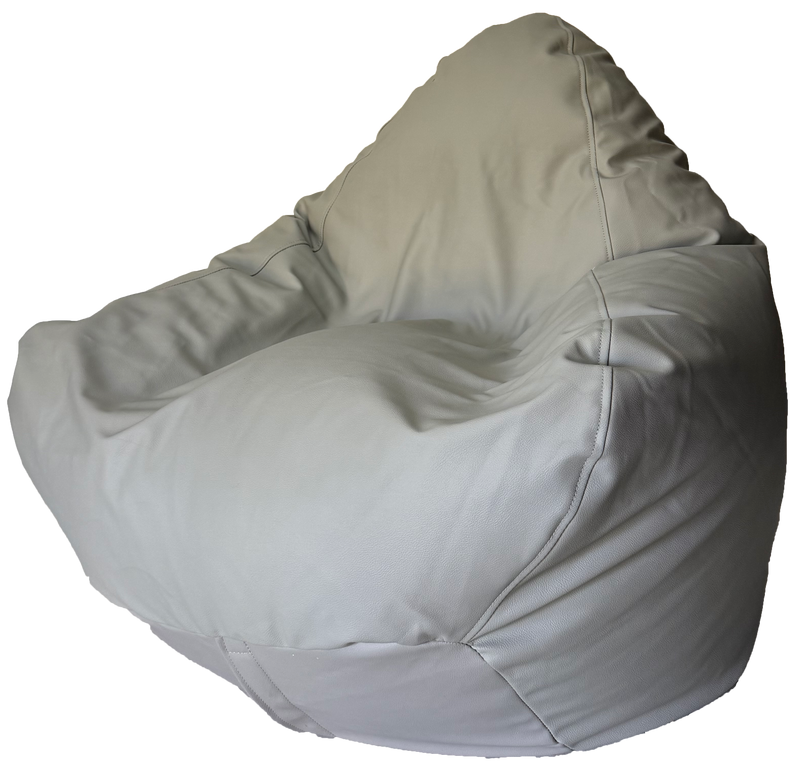 Austex Grey Ghost Vinyl Bean Bag