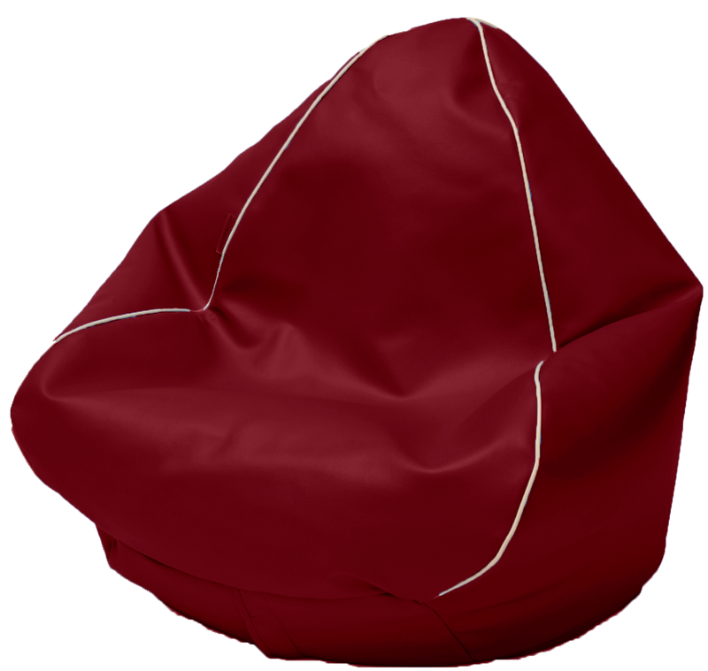 Kids Retro Vinyl Austex Bean Bag in Assorted Colours - 1 to 4 Years old