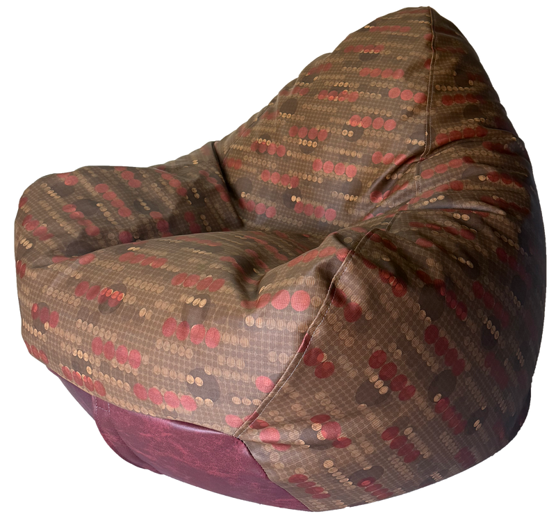Cerchio Italian Vinyl Bean Bags in Assorted Colours