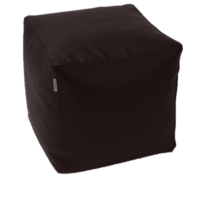 Classic Cube Vinyl Austex Ottoman in Assorted Colours