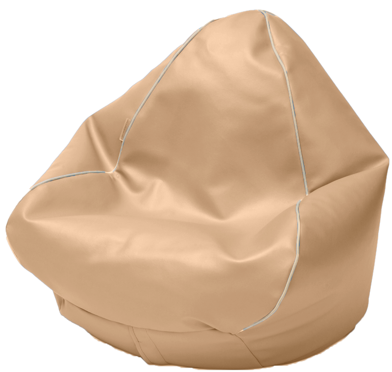 Kids Retro Vinyl Austex Bean Bag in Assorted Colours - 1 to 4 Years old