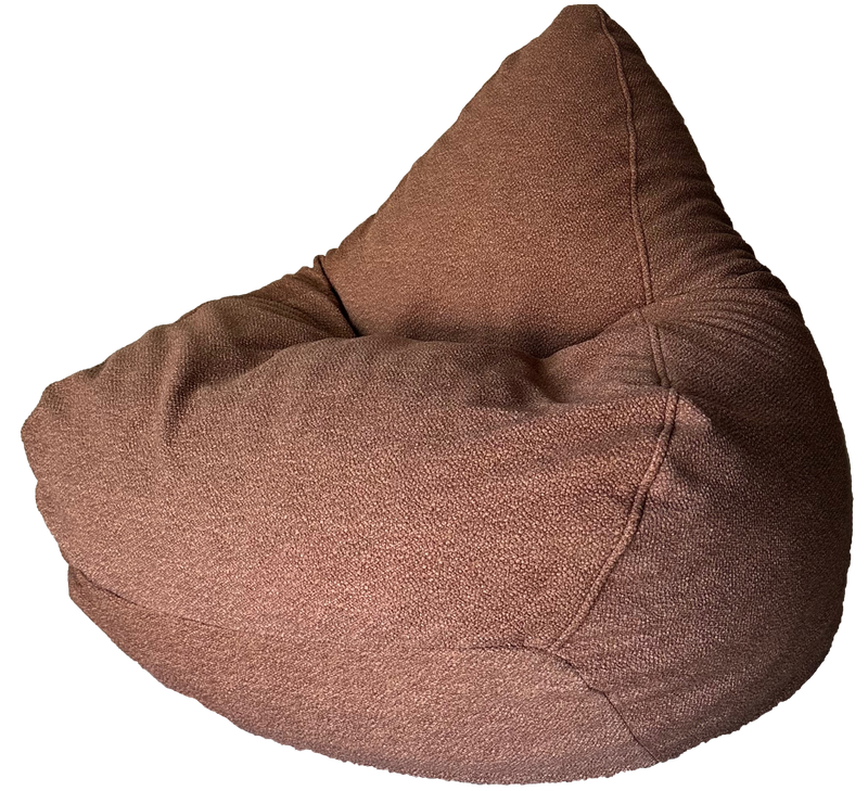 Profile Debonaire Luxury Bean Bag In Cinnamon