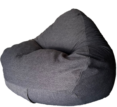 Profile Debonaire Luxury Bean Bag In Volcanic