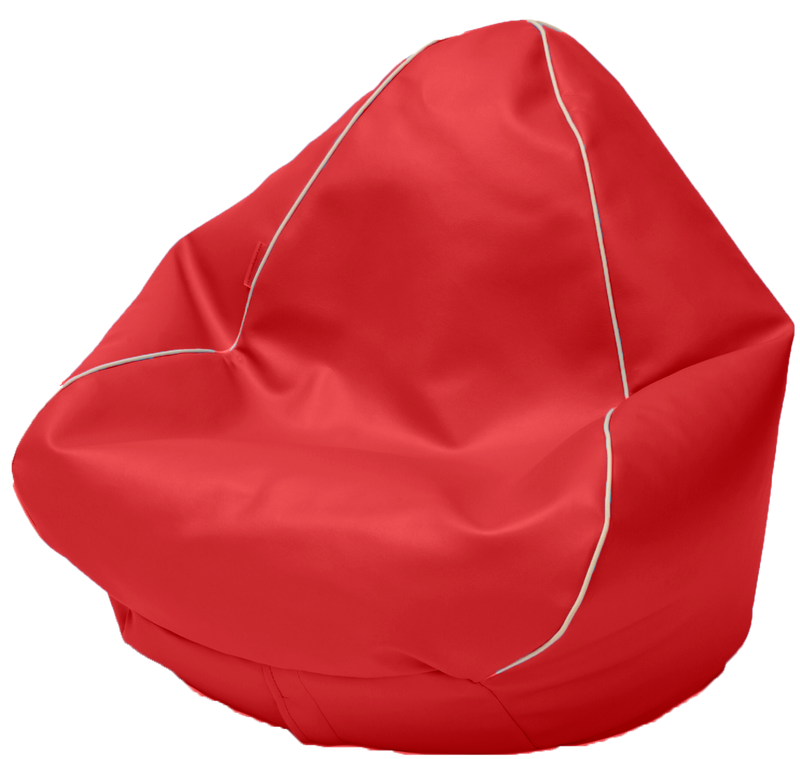 Kids Retro Vinyl Austex Bean Bag in Assorted Colours - 1 to 4 Years old