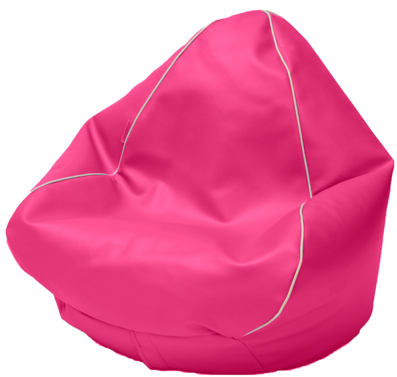 Kids Retro Vinyl Austex Bean Bag in Assorted Colours - 1 to 4 Years old