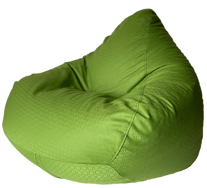 Satin Geometrics Bean Bag in Assorted Colours