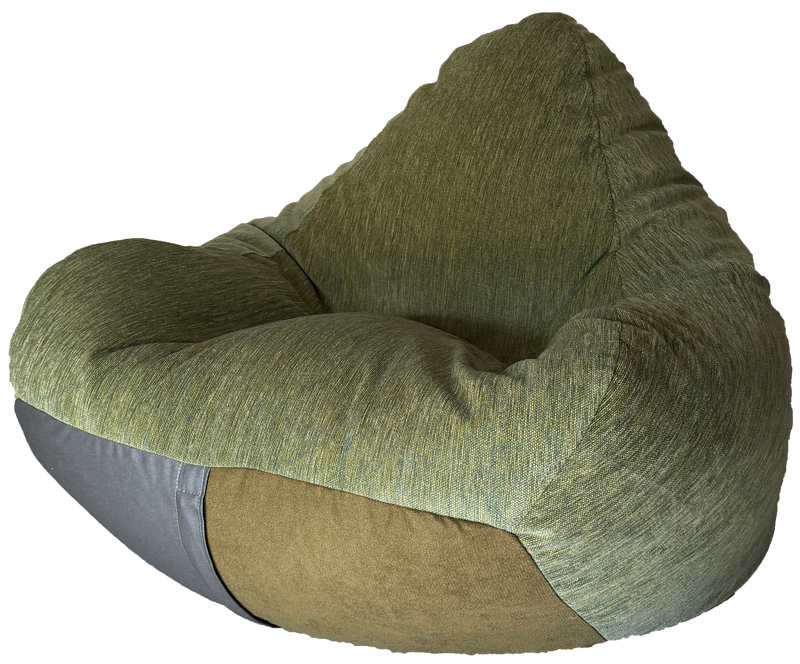 Warwick Green Pinwale Corduroy Bean Bag in Meadow Green