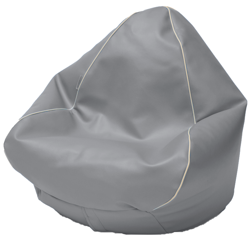 Kids Retro Vinyl Austex Bean Bag in Assorted Colours - 1 to 4 Years old