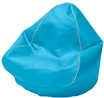 Kids Retro Vinyl Austex Bean Bag in Assorted Colours - 1 to 4 Years old
