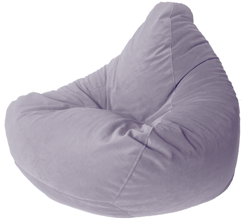 Warwick Plush Luxury Bean Bag In Lilac Purple
