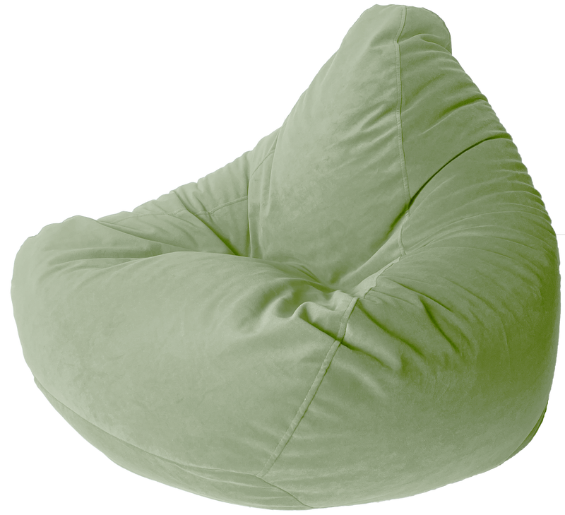Warwick Plush Luxury Bean Bag In Seafoam Green