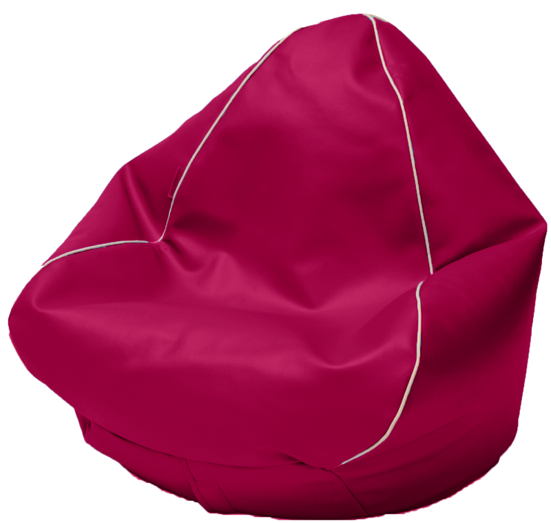 Kids Retro Vinyl Austex Bean Bag in Assorted Colours - 1 to 4 Years old