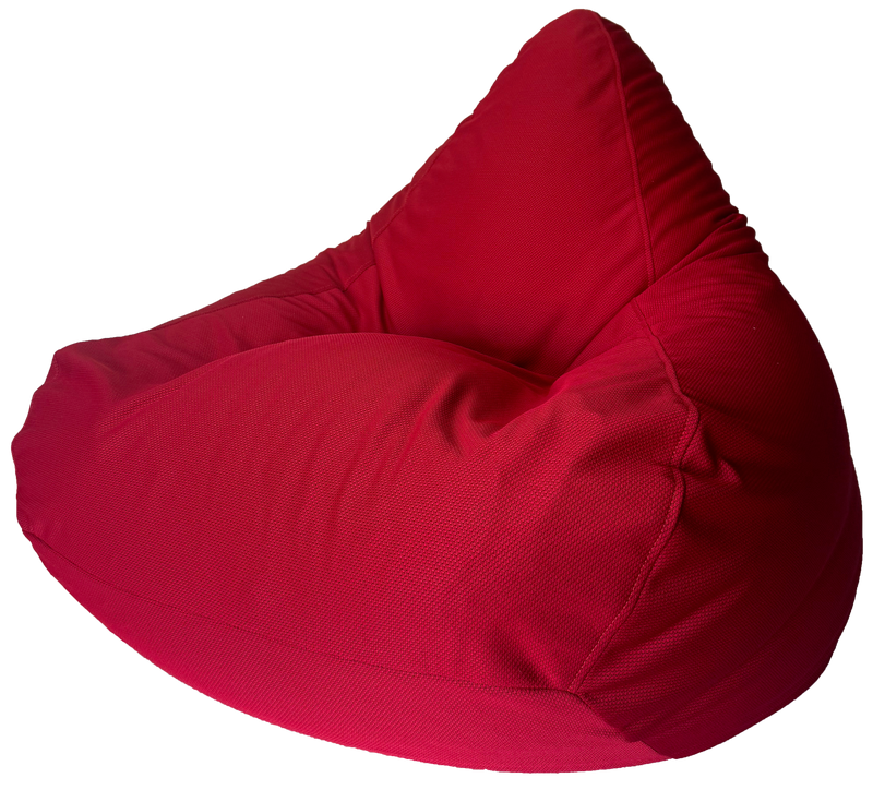 Super Comfy Slinky Stretch Ultimate Bean Bag in Red