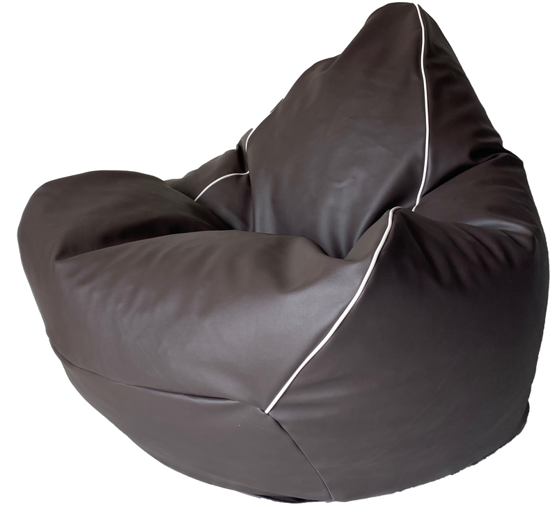 Retro Vinyl Bean Bag in Assorted Colours