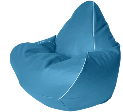 Retro Vinyl Bean Bag in Assorted Colours