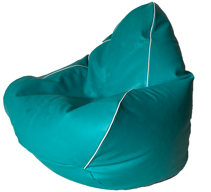 Retro Vinyl Bean Bag in Assorted Colours