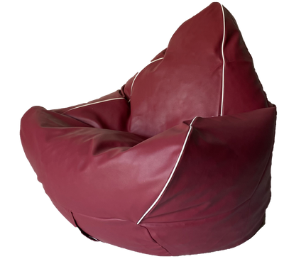 Retro Vinyl Bean Bag in Assorted Colours