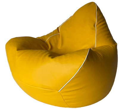 Retro Vinyl Bean Bag in Assorted Colours