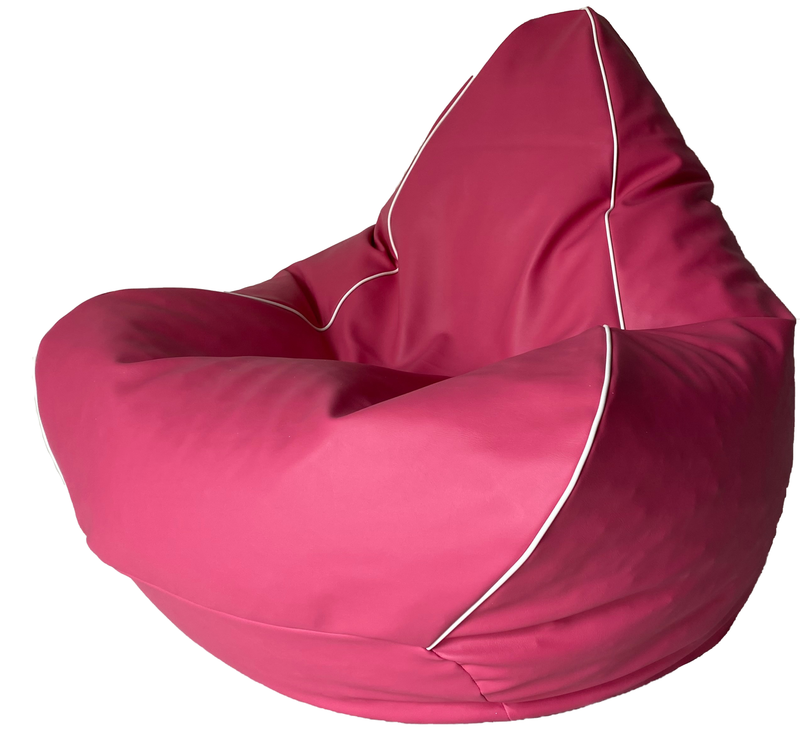 Retro Vinyl Bean Bag in Assorted Colours