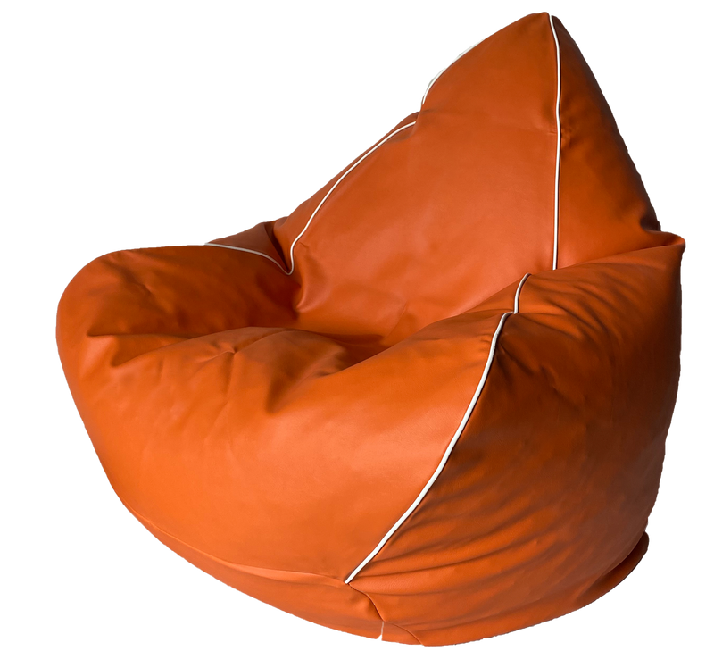 Retro Vinyl Bean Bag in Assorted Colours