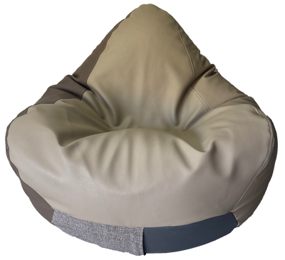 2 Tone Split Series Vinyl Bean Bags in Assorted Colours