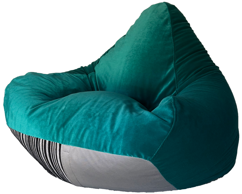 Warwick Jester Velvet Bag In Teal Blue/green