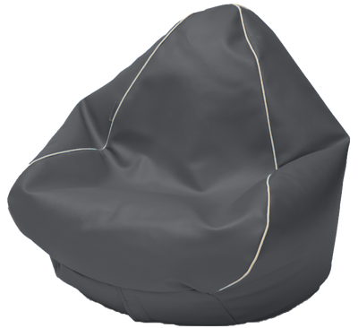 Kids Retro Vinyl Austex Bean Bag in Assorted Colours - 1 to 4 Years old