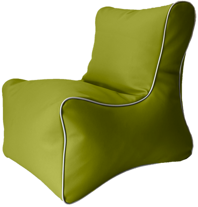 Retro Toddler L-Shape Vinyl Austex Bean Bag Chair in Assorted Colours Ages 1-5