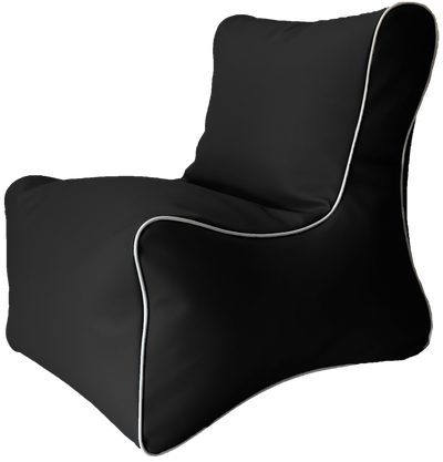 Retro Toddler L-Shape Vinyl Austex Bean Bag Chair in Assorted Colours Ages 1-5
