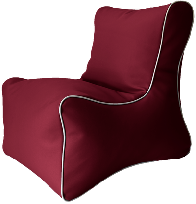 Retro Toddler L-Shape Vinyl Austex Bean Bag Chair in Assorted Colours Ages 1-5
