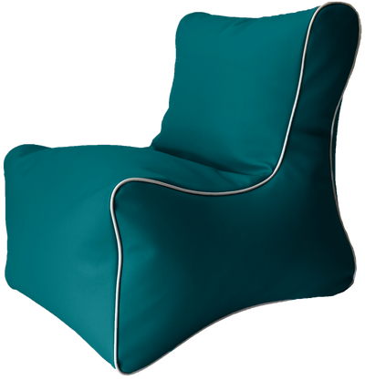 Retro Toddler L-Shape Vinyl Austex Bean Bag Chair in Assorted Colours Ages 1-5