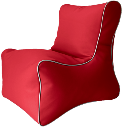 Retro Toddler L-Shape Vinyl Austex Bean Bag Chair in Assorted Colours Ages 1-5