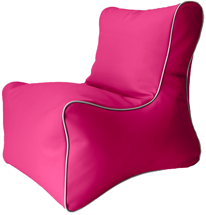 Retro Toddler L-Shape Vinyl Austex Bean Bag Chair in Assorted Colours Ages 1-5