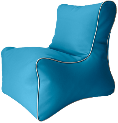 Retro Toddler L-Shape Vinyl Austex Bean Bag Chair in Assorted Colours Ages 1-5