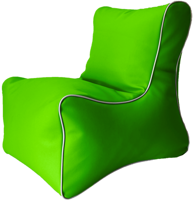 Retro Toddler L-Shape Vinyl Austex Bean Bag Chair in Assorted Colours Ages 1-5