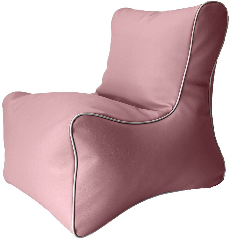 Retro Toddler L-Shape Vinyl Austex Bean Bag Chair in Assorted Colours Ages 1-5