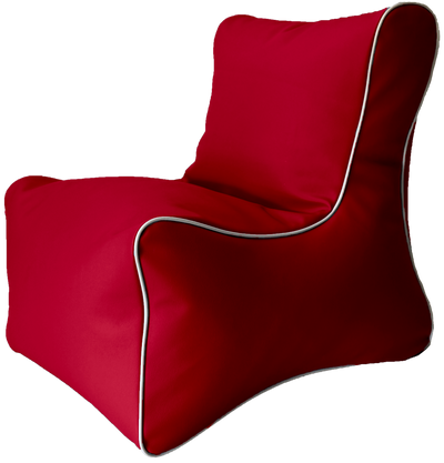Retro Toddler L-Shape Vinyl Austex Bean Bag Chair in Assorted Colours Ages 1-5