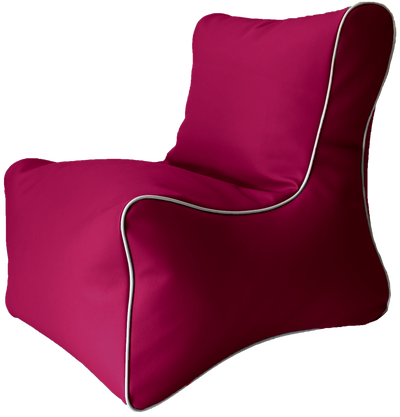Retro Toddler L-Shape Vinyl Austex Bean Bag Chair in Assorted Colours Ages 1-5