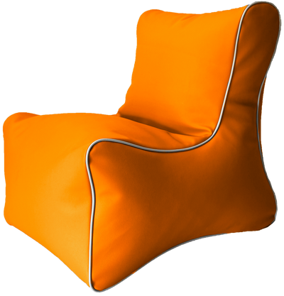 Retro Toddler L-Shape Vinyl Austex Bean Bag Chair in Assorted Colours Ages 1-5