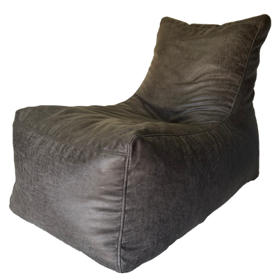 Vintage Antique Leather Look Style Luxury Bean Bag in Assorted Colours