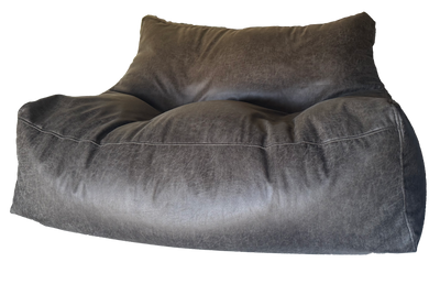 Vintage Antique Leather Look Style Luxury Bean Bag in Assorted Colours