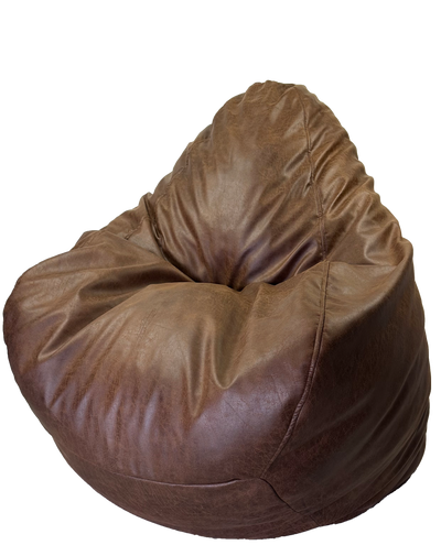 Vintage Antique Leather Look Style Luxury Bean Bag in Assorted Colours