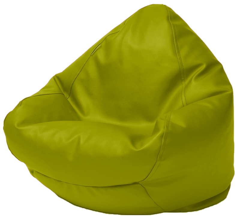 Kids Classic Vinyl Bean Bag in Assorted Colours - 1 to 4 Years old