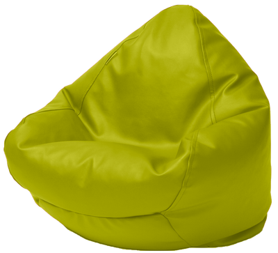 Classic Vinyl Bean Bag in Apple Green