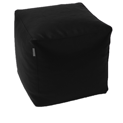 Classic Cube Vinyl Austex Ottoman in Assorted Colours